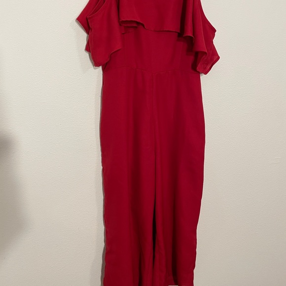 Red jumpsuit in size small - Picture 2 of 3